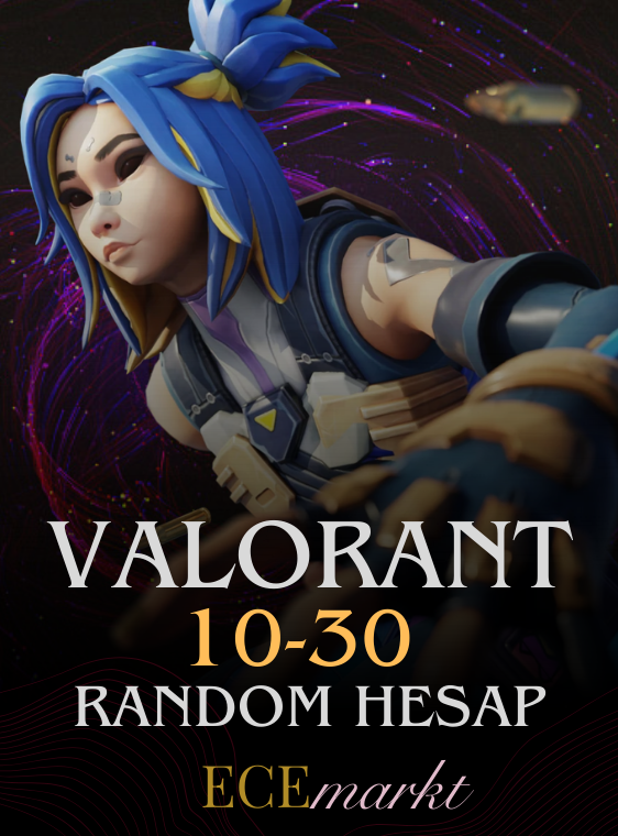 Valorant 10-30 Random Hesap