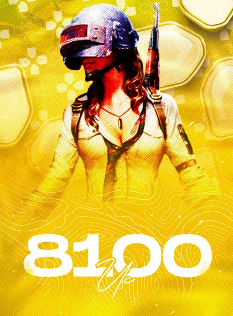 PUBG Mobile 8100 UC